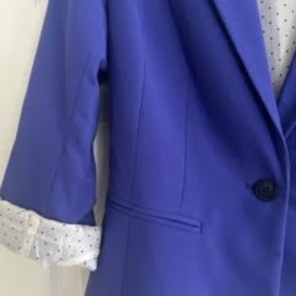 Royal Blue Kensie Blazer - Picture 3 of 3